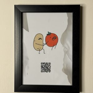 تابلو گوجه (بارکد +)
