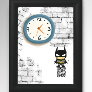 تابلوی ساعت دیواری (بارکد+)