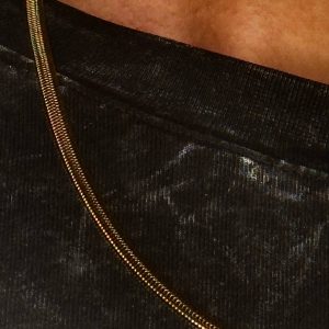 گردنبند ماری رنگ ثابت طلایی
