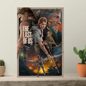 تابلو طرح بازی the last of us