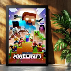 تابلو طرح Minecraft